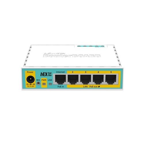 마이크로틱 MikroTik hEX PoE lite (RB750UPr2) 라우터 Router