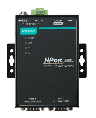 [MOXA] NPort 5250A  2-port RS-232/422/485 시리얼 디바이스 서버