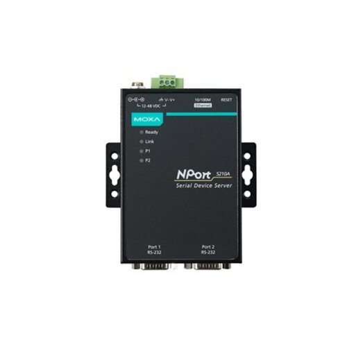 [MOXA] NPort 5210A 2-port RS-232 시리얼 디바이스 서버