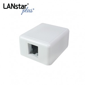 [Lanstar-Plus] 랜스타 플러스 LSP-BK-24R 돌출형 아울렛 MOUNT BOX 1-port